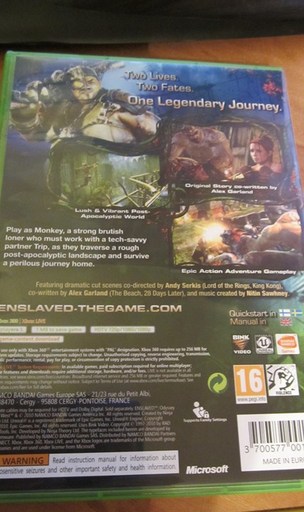 Enslaved: Odyssey to the West - Unbox enslaved Odyssey to the West xbox 360 от Gerki.